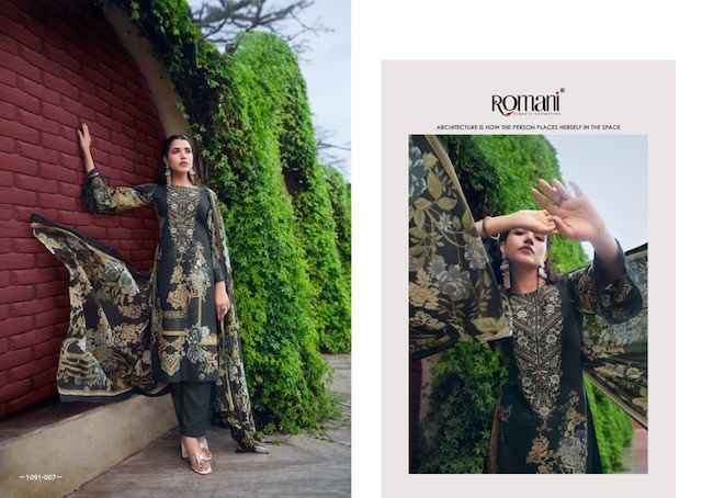 Romani Aarzu Vol 8 Cotton Dress Material 8 pcs Catalogue
