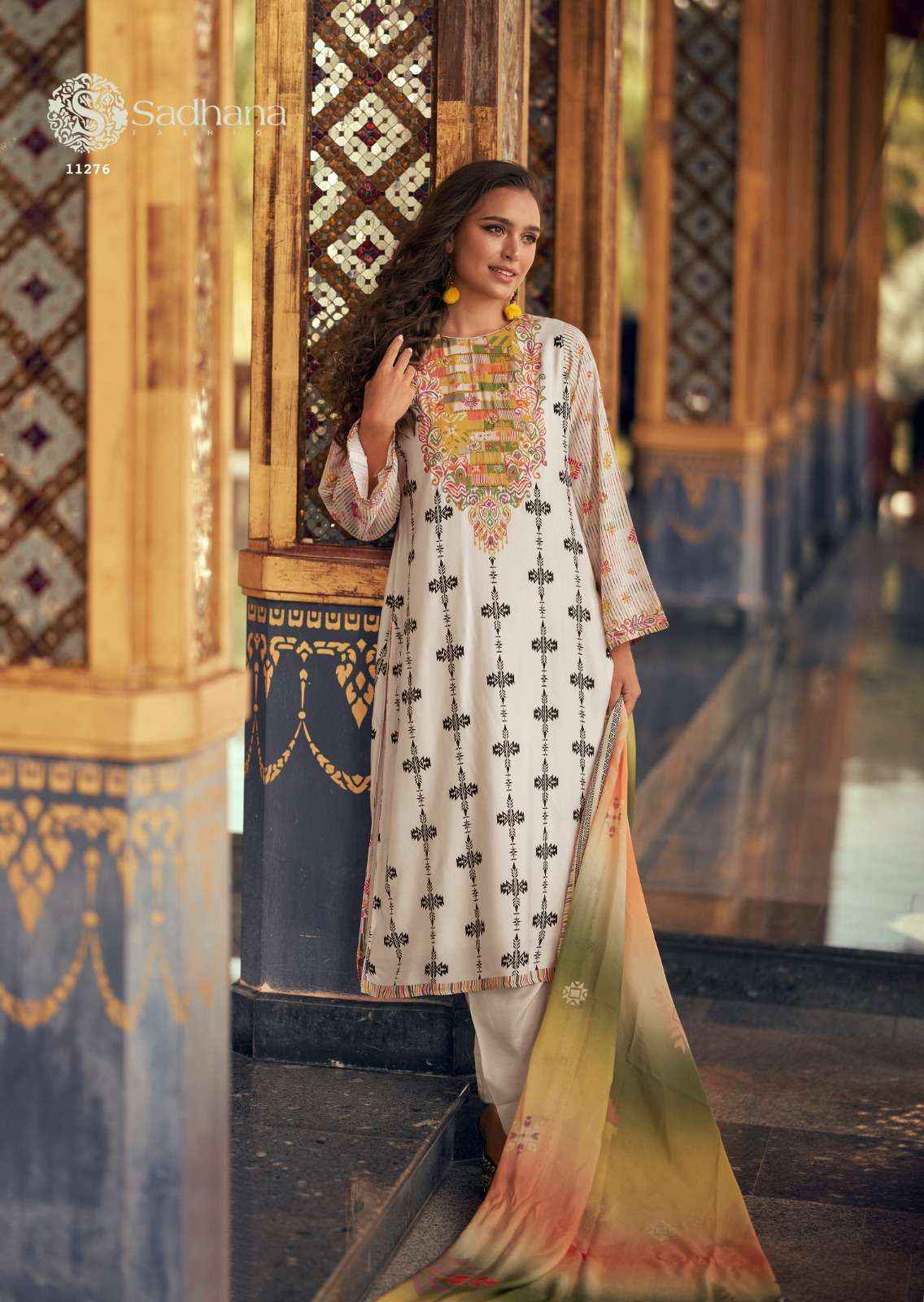 Sadhna Fashion Himani Musline Silk Dress Material 6 pcs Catalogue