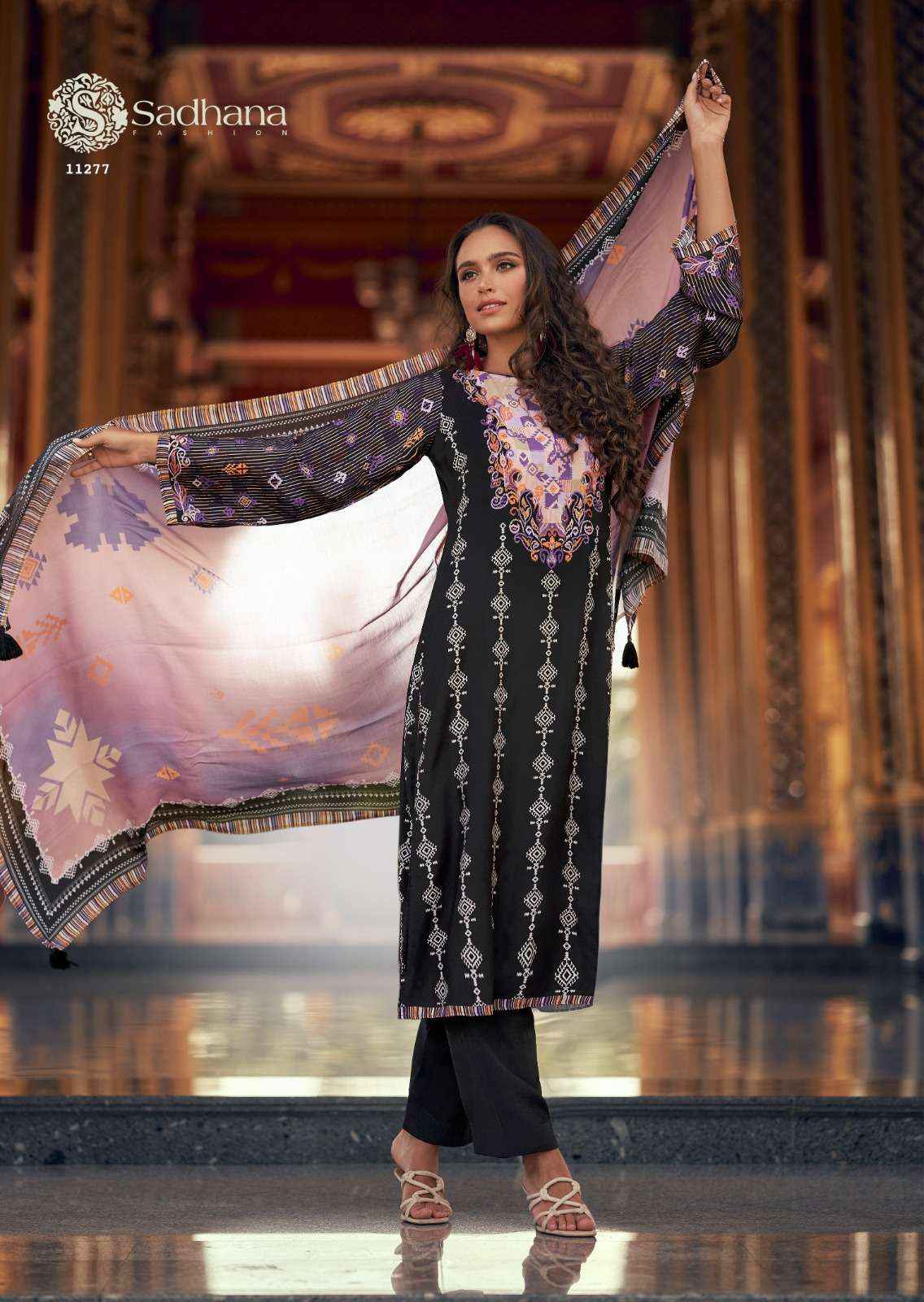 Sadhna Fashion Himani Musline Silk Dress Material 6 pcs Catalogue