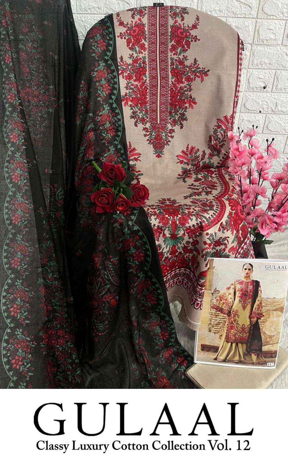 Mi Rosa Classy Collection Sana Maryam Gulaal Classy Luxury Cotton Collection Vol 12 Cotton Dress ...