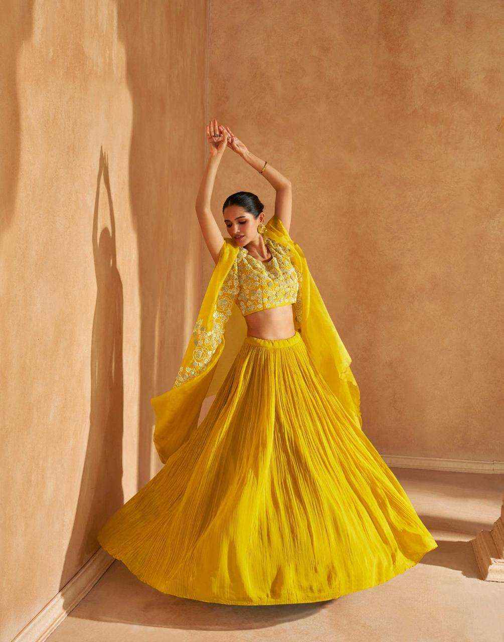 Sayuri Designer Kalki Readymade Chinone Silk Dress 3 pcs Catalogue