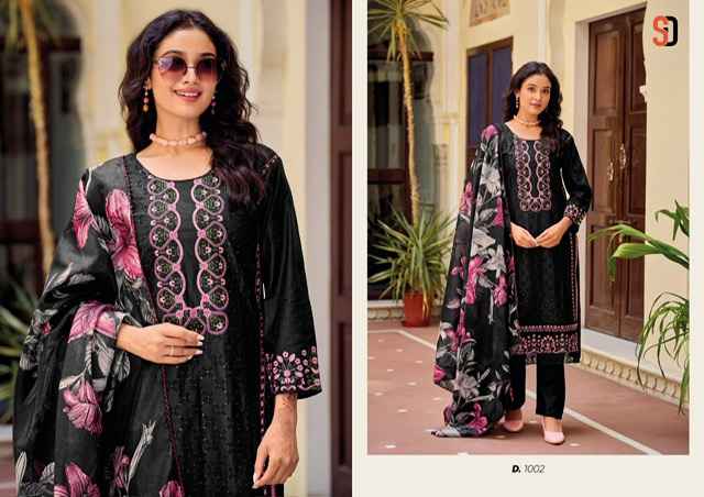 Shraddha Designer Mariya Cotton Dress Material 4 pcs Catalogue
