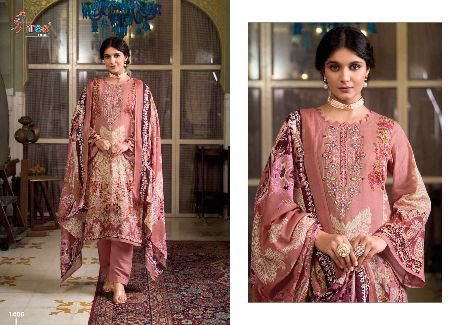 Shree Fabs Gujarish Vol 14 Nx Cotton Dress Material 4 pcs Catalogue