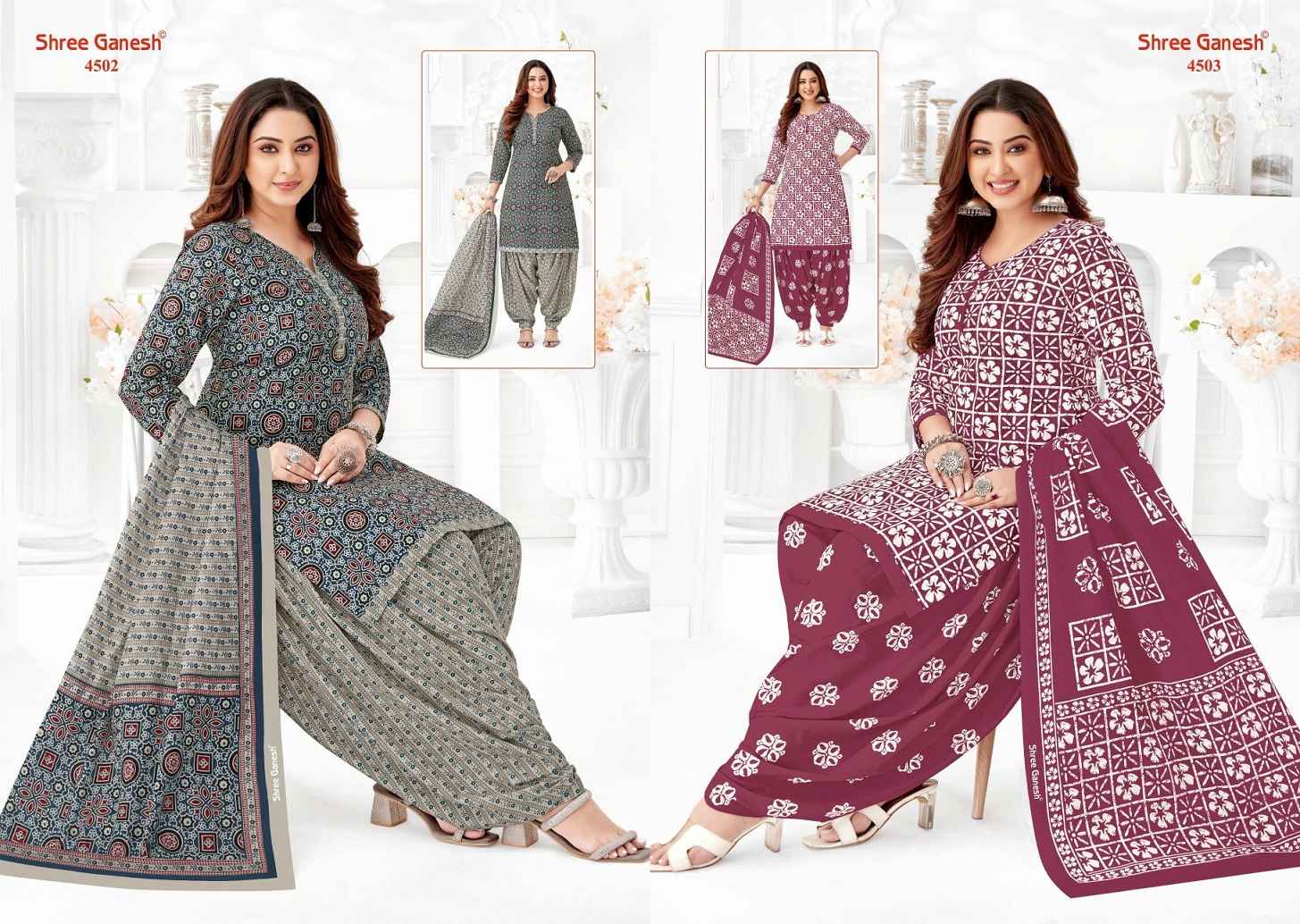 Shree Ganesh Hansika Vol 25 Cotton Dress Material Womens Clothing