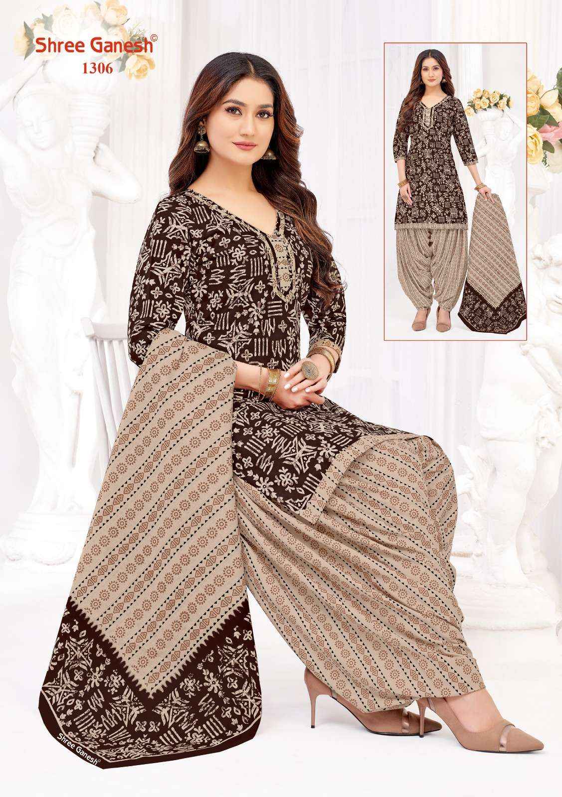Shree Ganesh Paridhan Vol 3 Cotton Dress Material 15 pcs Catalogue