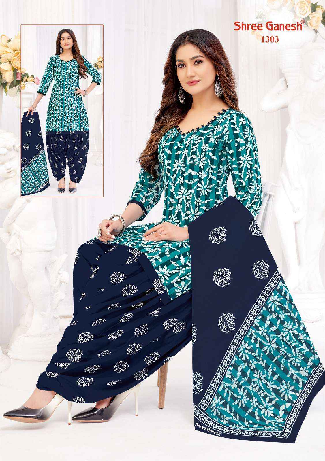 Shree Ganesh Paridhan Vol 3 Cotton Dress Material 15 pcs Catalogue