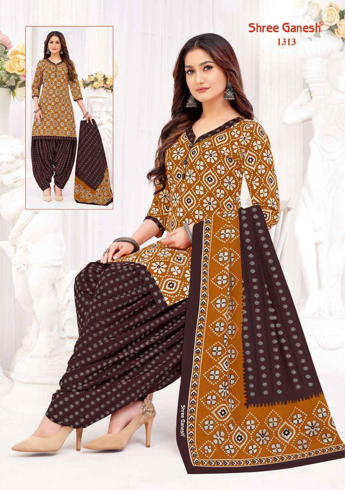 Shree Ganesh Paridhan Vol 3 Cotton Dress Material 15 pcs Catalogue