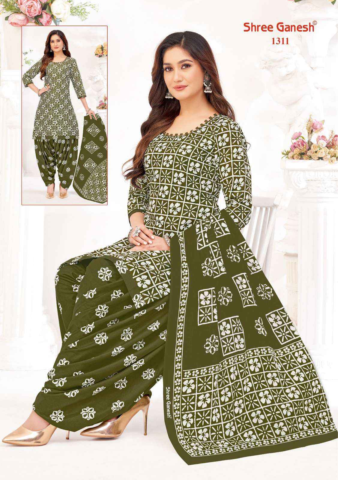 Shree Ganesh Paridhan Vol 3 Cotton Dress Material 15 pcs Catalogue