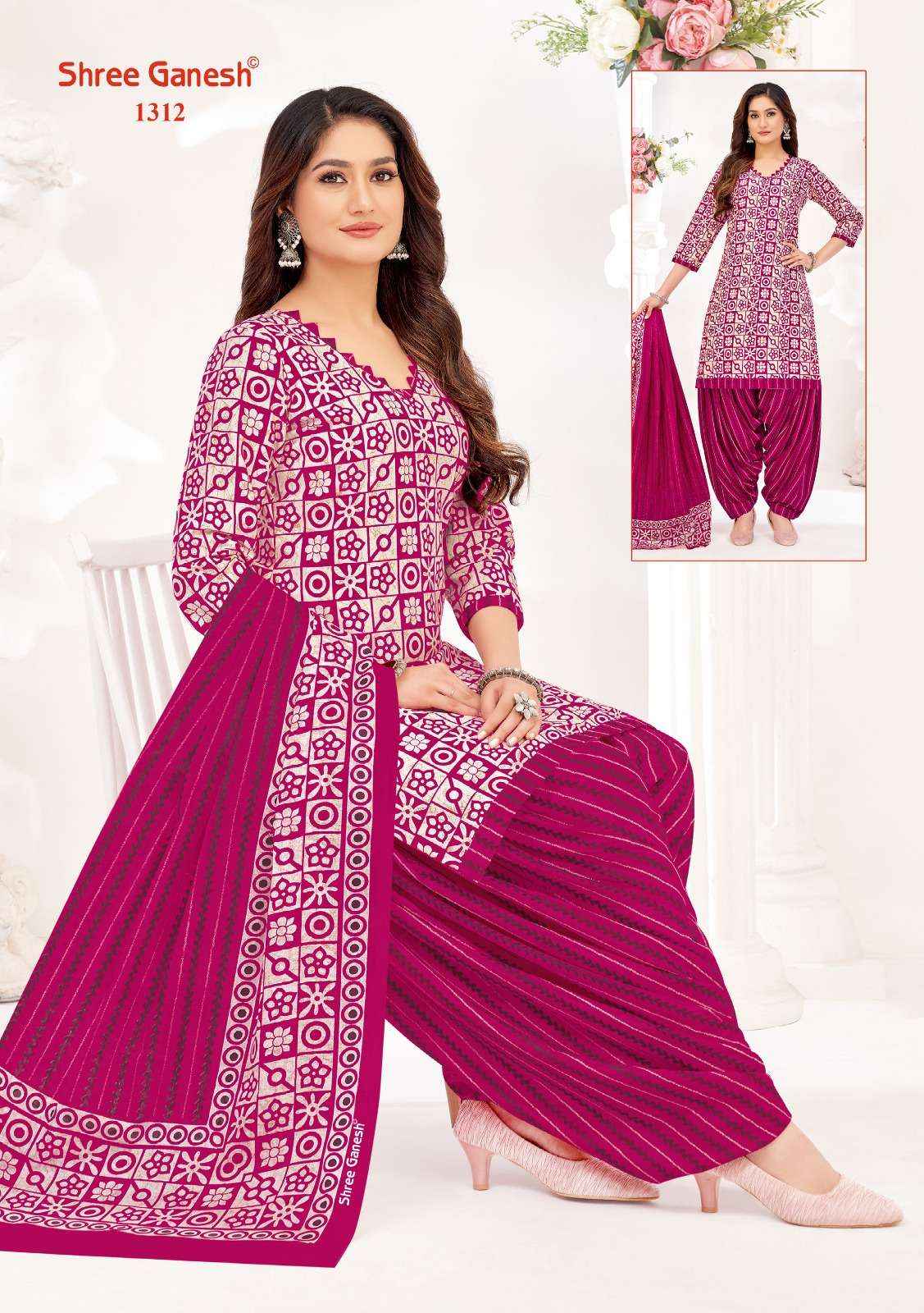 Shree Ganesh Paridhan Vol 3 Cotton Dress Material 15 pcs Catalogue