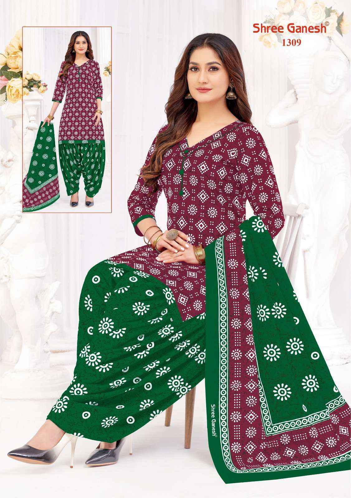 Shree Ganesh Paridhan Vol 3 Cotton Dress Material 15 pcs Catalogue