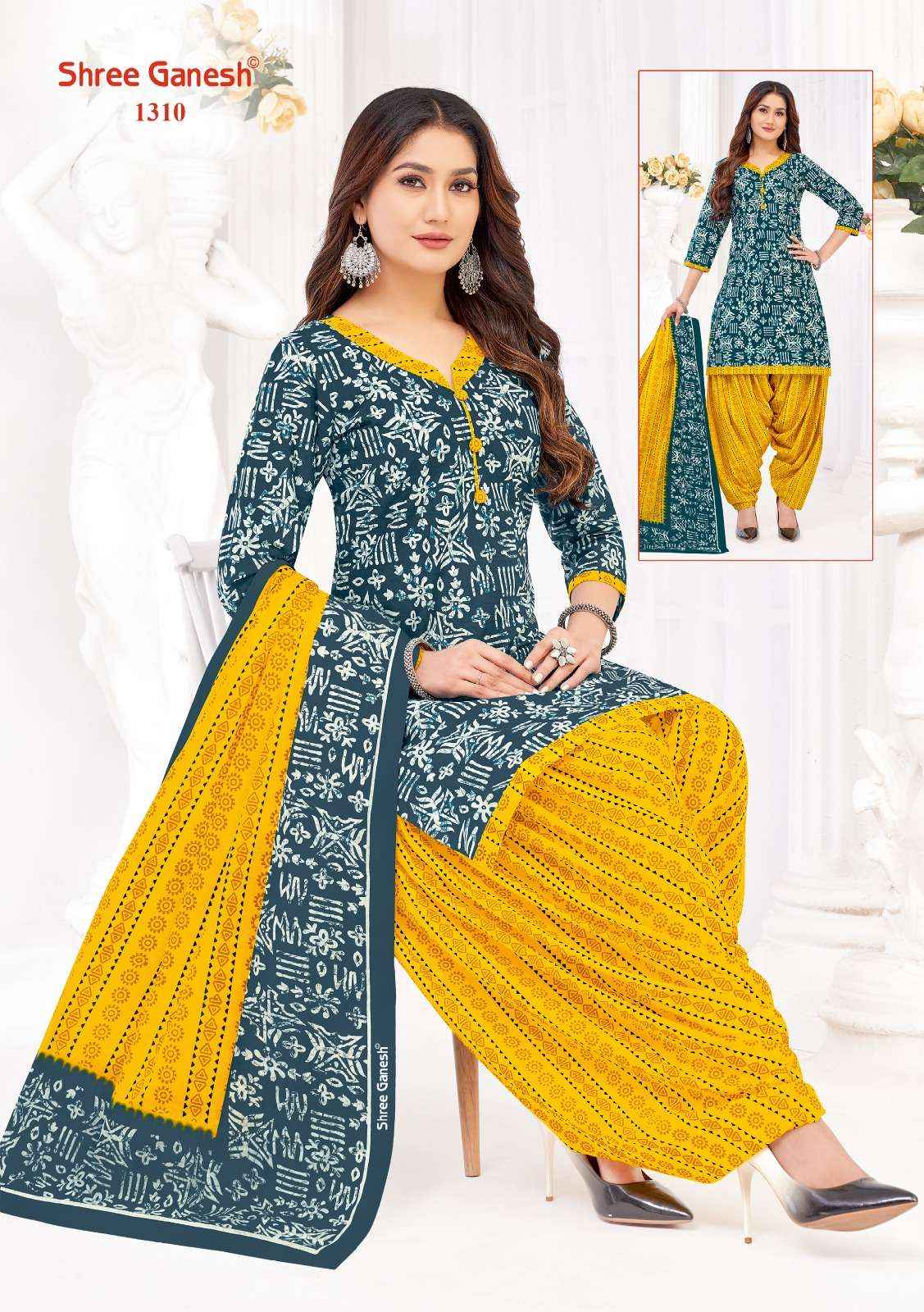 Shree Ganesh Paridhan Vol 3 Cotton Dress Material 15 pcs Catalogue