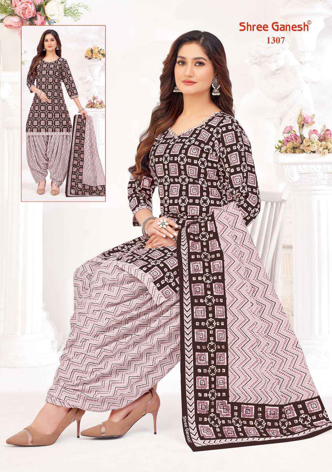 Shree Ganesh Paridhan Vol 3 Cotton Dress Material 15 pcs Catalogue