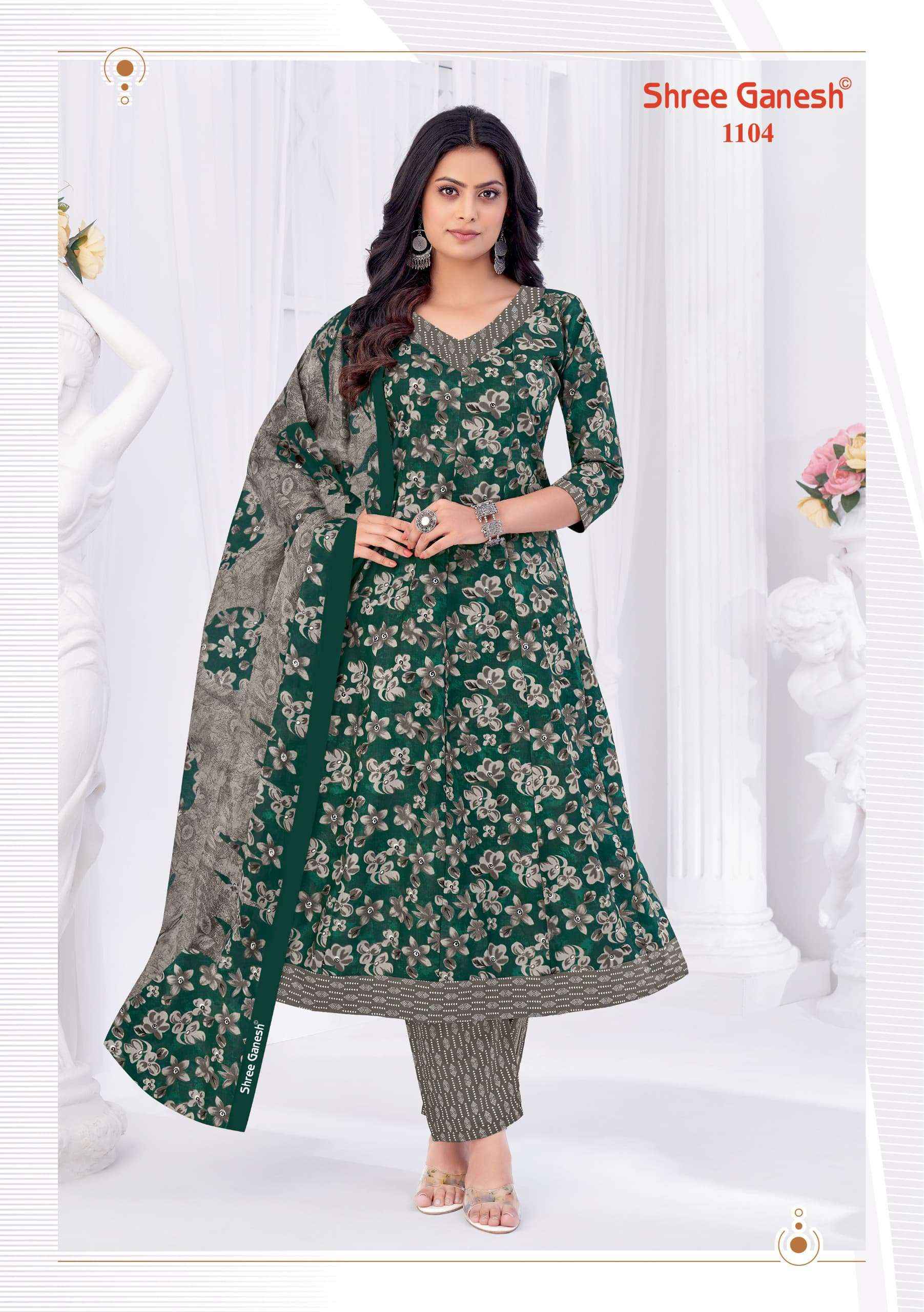 Shree Ganesh Zeenat Vol 1 Cotton Kurti Combo 9 pcs Catalogue