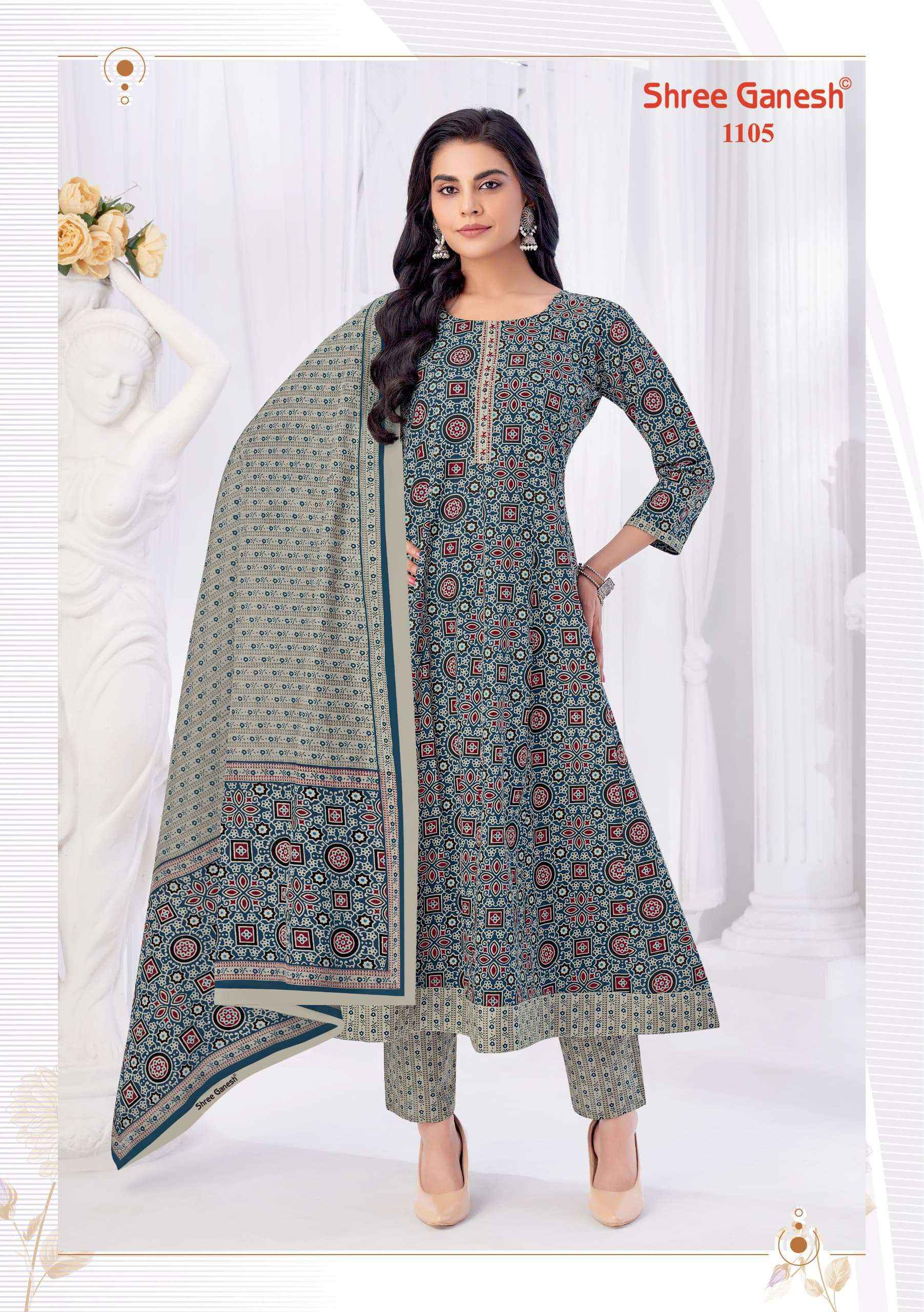 Shree Ganesh Zeenat Vol 1 Cotton Kurti Combo 9 pcs Catalogue
