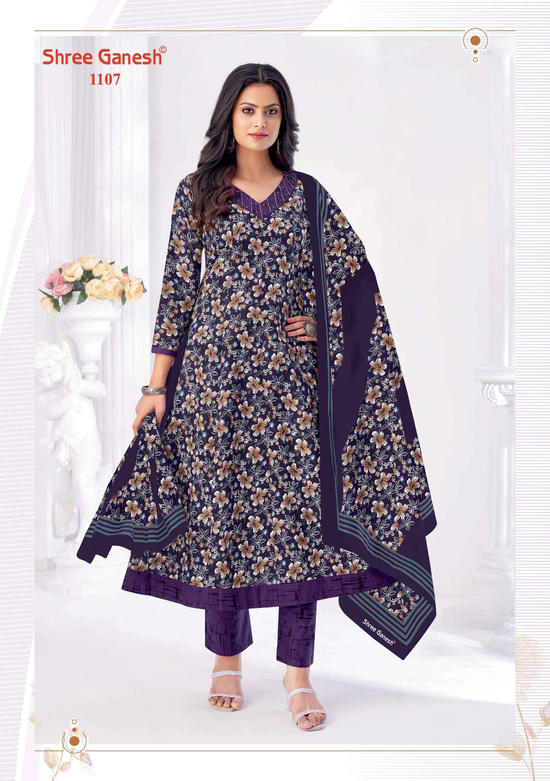 Shree Ganesh Zeenat Vol 1 Cotton Kurti Combo 9 pcs Catalogue