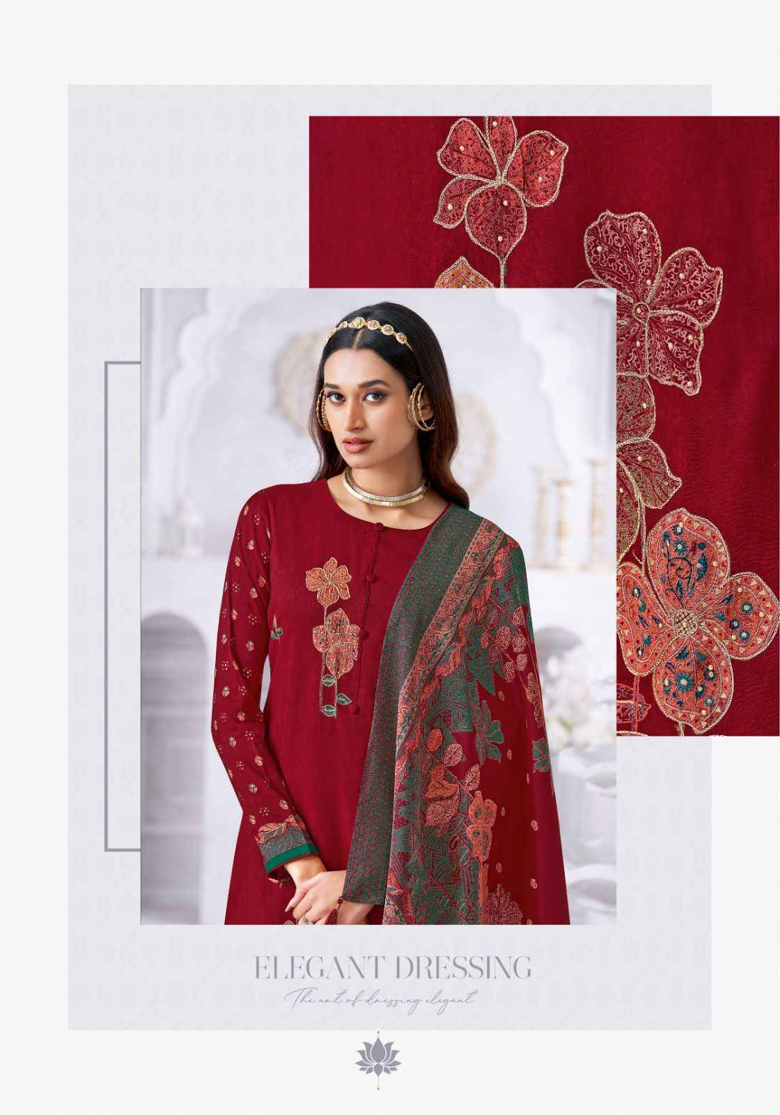 SuryaJyoti Krithi Vol 1 Cotton Dress Material 6 pcs Catalogue