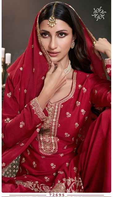 Vinay Fashion Kuleesh Saayori Chinon Dress Material 6 pcs Catalogue