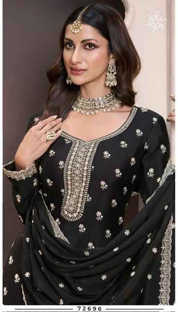 Vinay Fashion Kuleesh Saayori Chinon Dress Material 6 pcs Catalogue