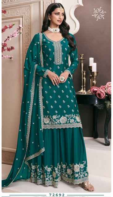 Vinay Fashion Kuleesh Saayori Chinon Dress Material 6 pcs Catalogue