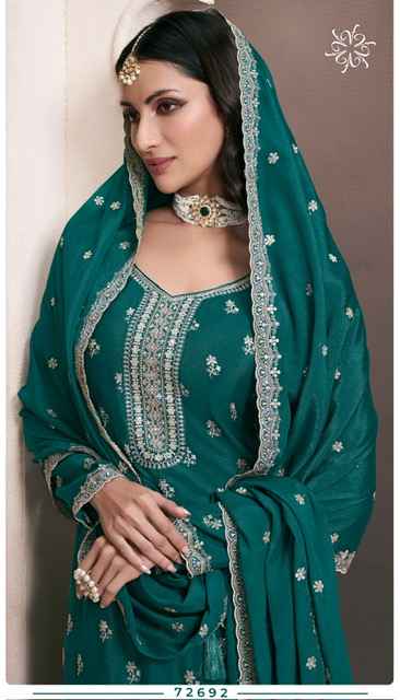 Vinay Fashion Kuleesh Saayori Chinon Dress Material 6 pcs Catalogue