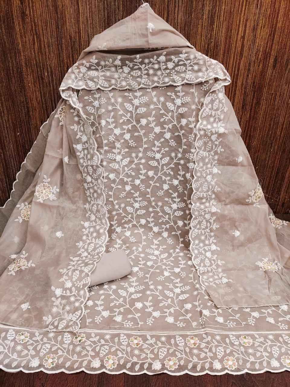WD 101 Chanderi Non Catalogue 4 pcs Catalogue