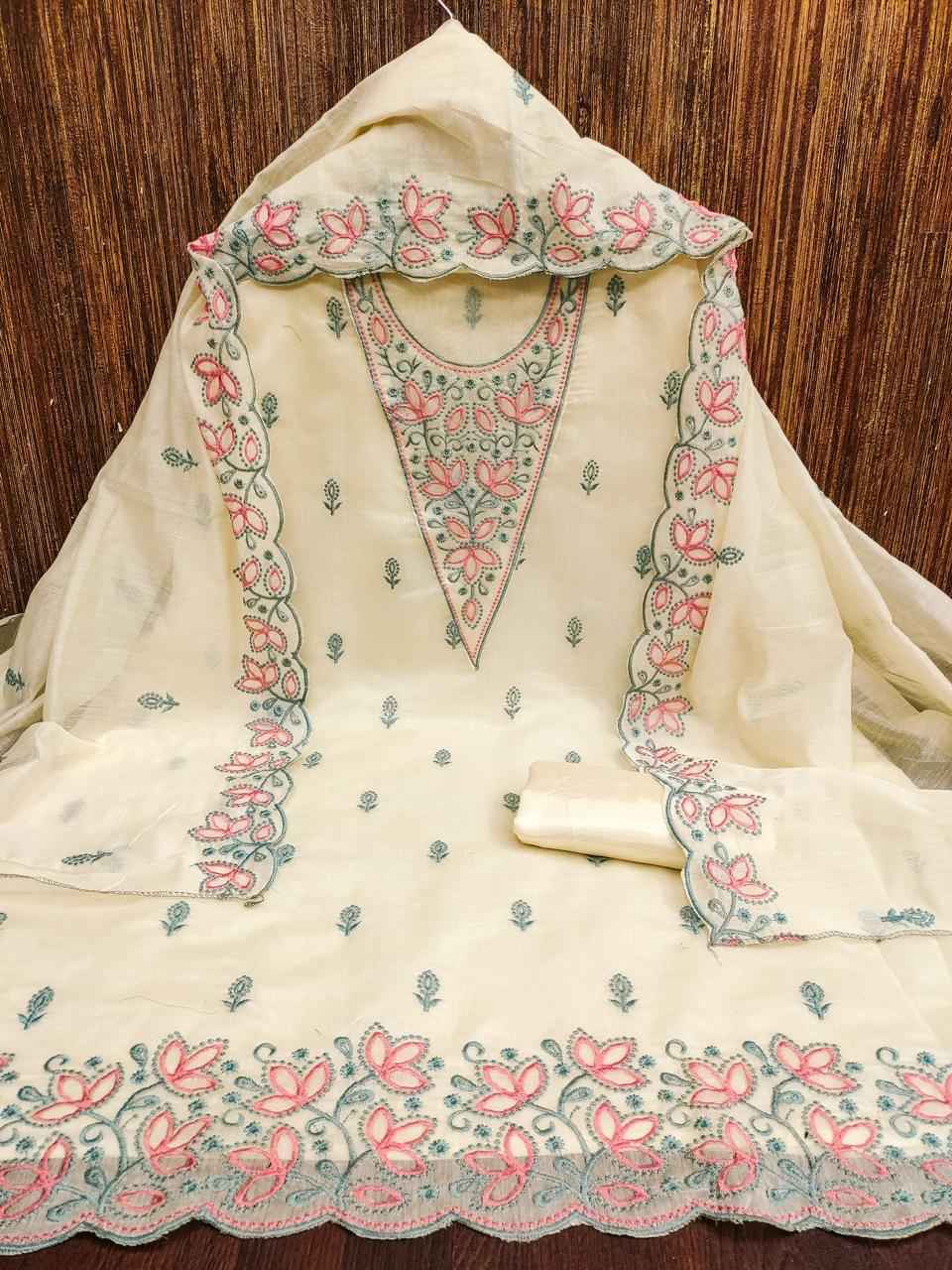 WD 102 Chanderi Non Catalogue 5 pcs Catalogue