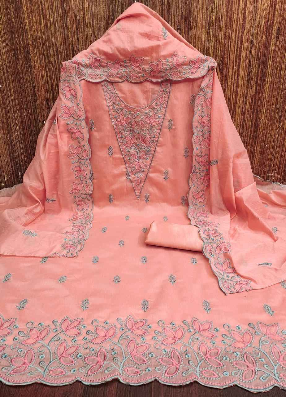 WD 102 Chanderi Non Catalogue 5 pcs Catalogue
