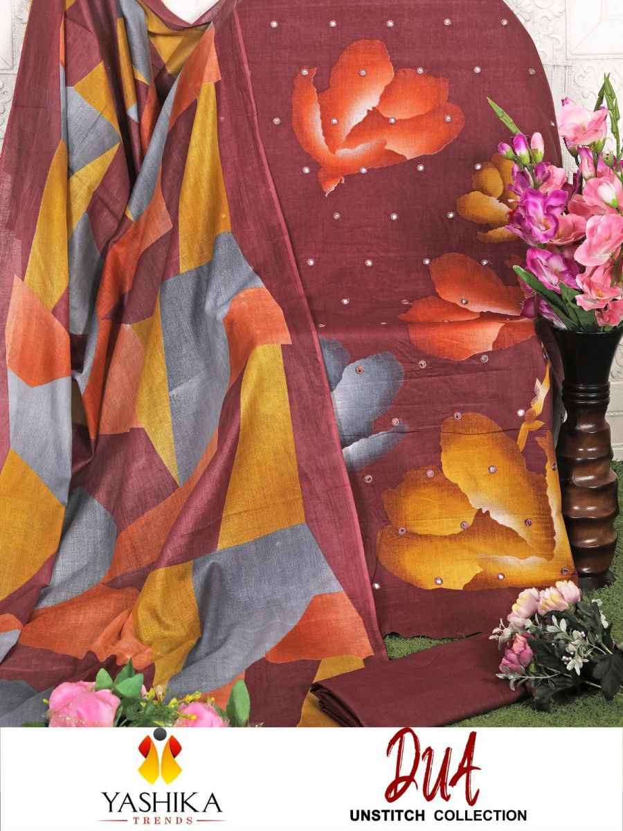 Yashika Trends Dua Vol 3 Cotton Dress Material 8 pcs Catalogue
