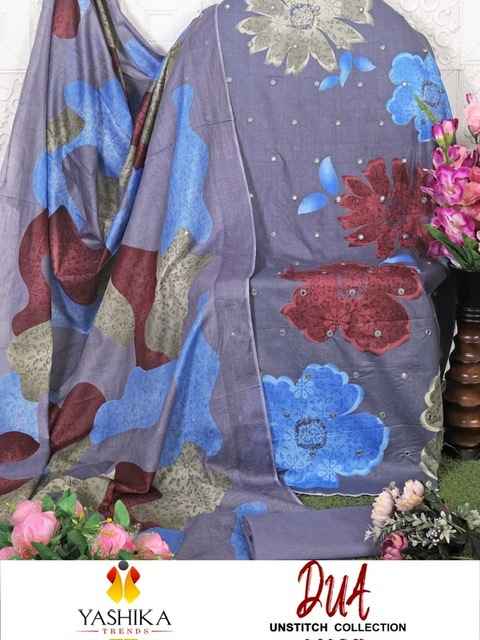 Yashika Trends Dua Vol 3 Cotton Dress Material 8 pcs Catalogue