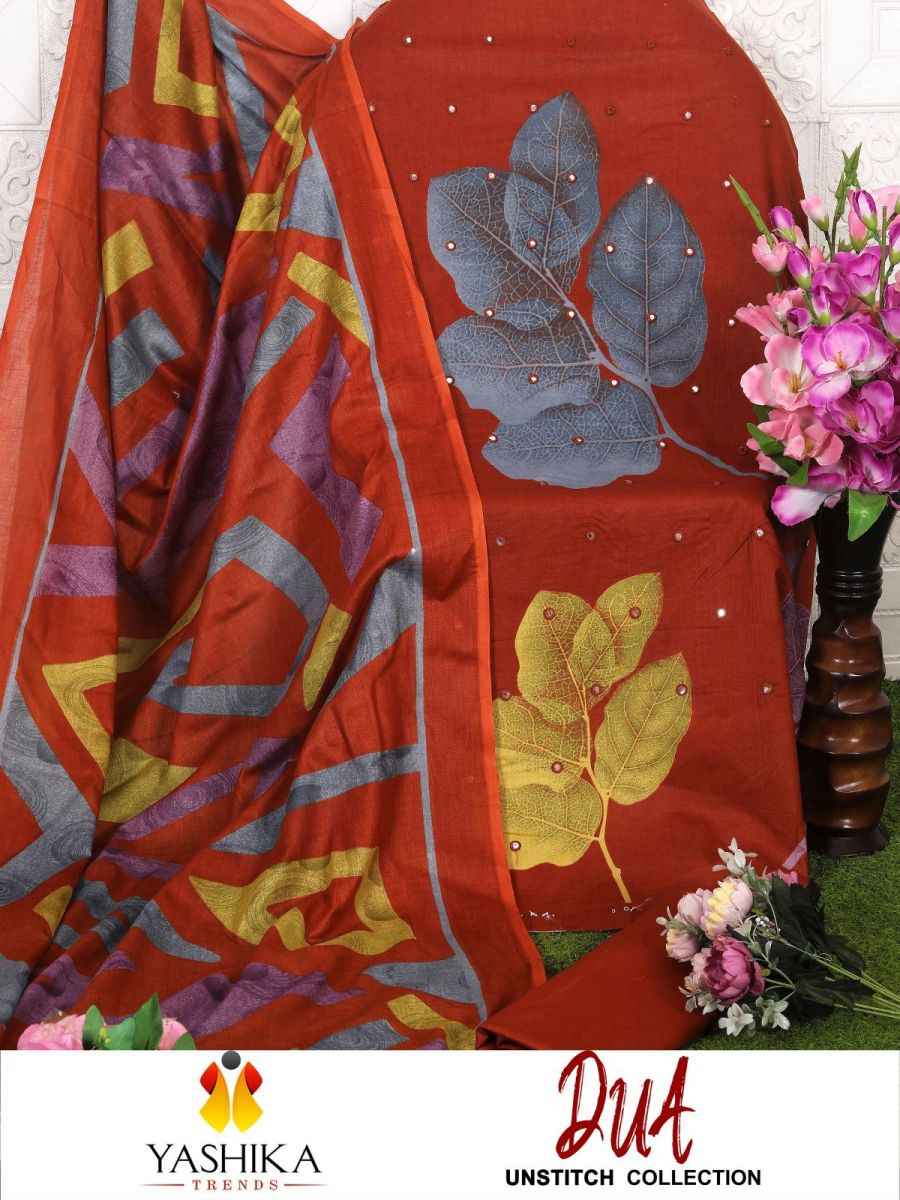 Yashika Trends Dua Vol 3 Cotton Dress Material 8 pcs Catalogue