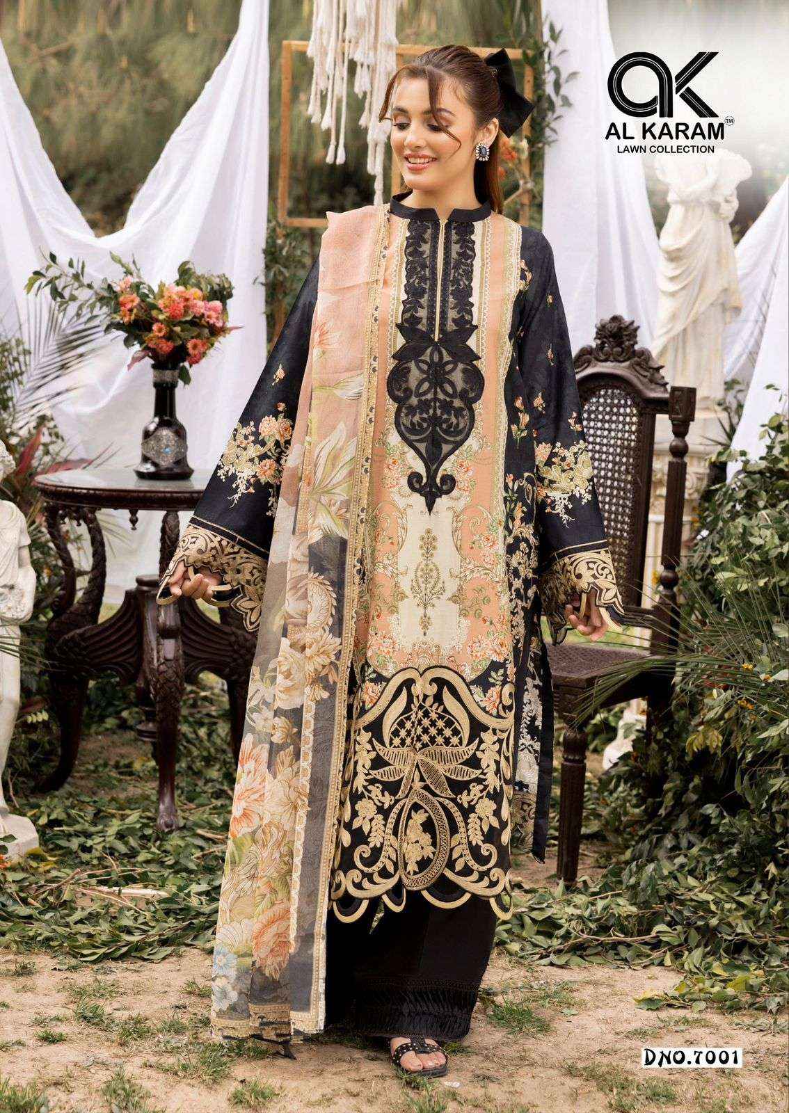 AL Karam Queens Court Vol 7 Cotton Dress Material 6 pcs Catalogue