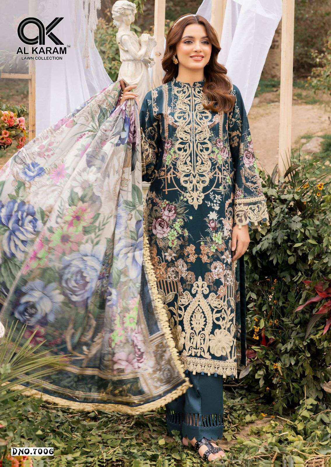 AL Karam Queens Court Vol 7 Cotton Dress Material 6 pcs Catalogue