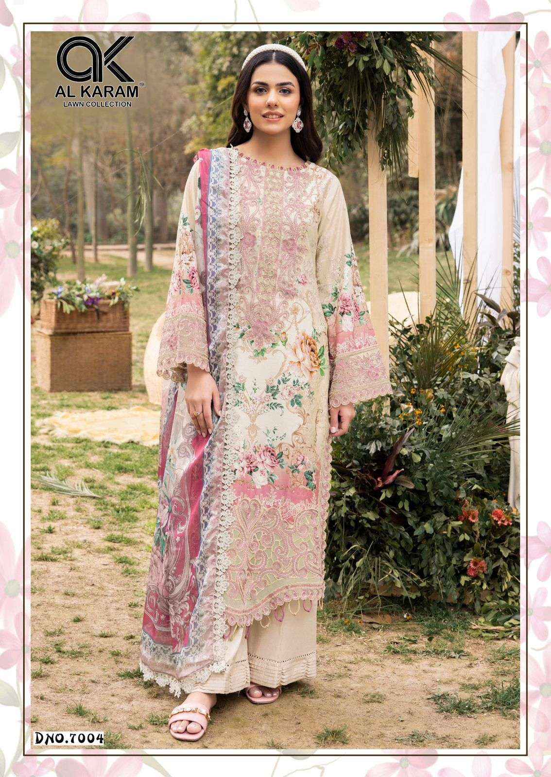 AL Karam Queens Court Vol 7 Cotton Dress Material 6 pcs Catalogue