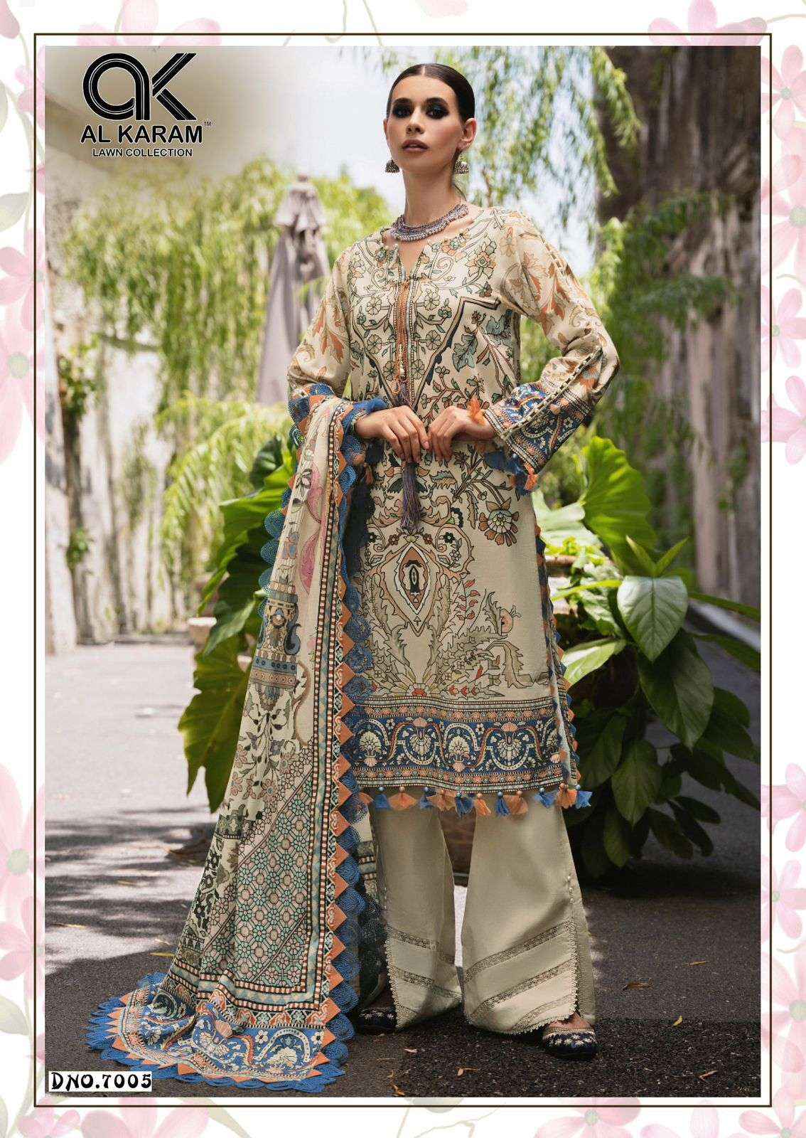 AL Karam Queens Court Vol 7 Cotton Dress Material 6 pcs Catalogue