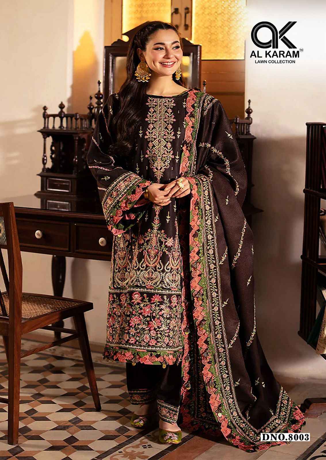 AL Karam Queens Court Vol 8 Cotton Dress Material 6 pcs Catalogue