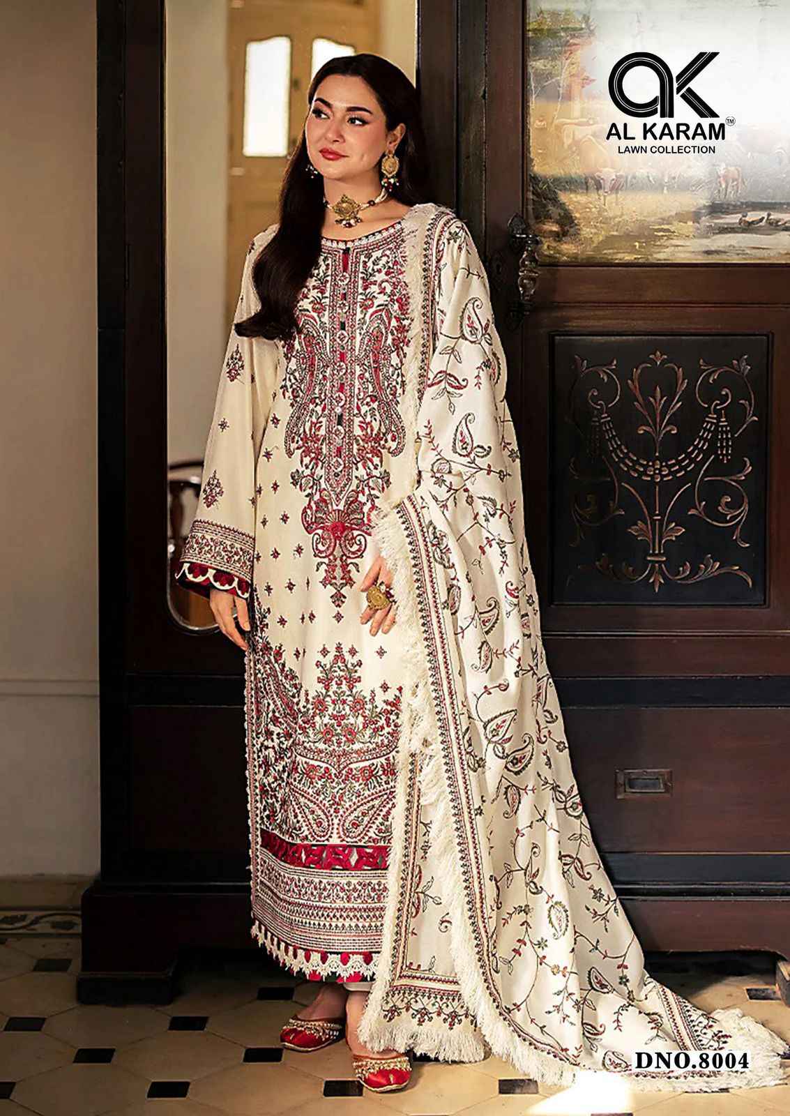 AL Karam Queens Court Vol 8 Cotton Dress Material 6 pcs Catalogue