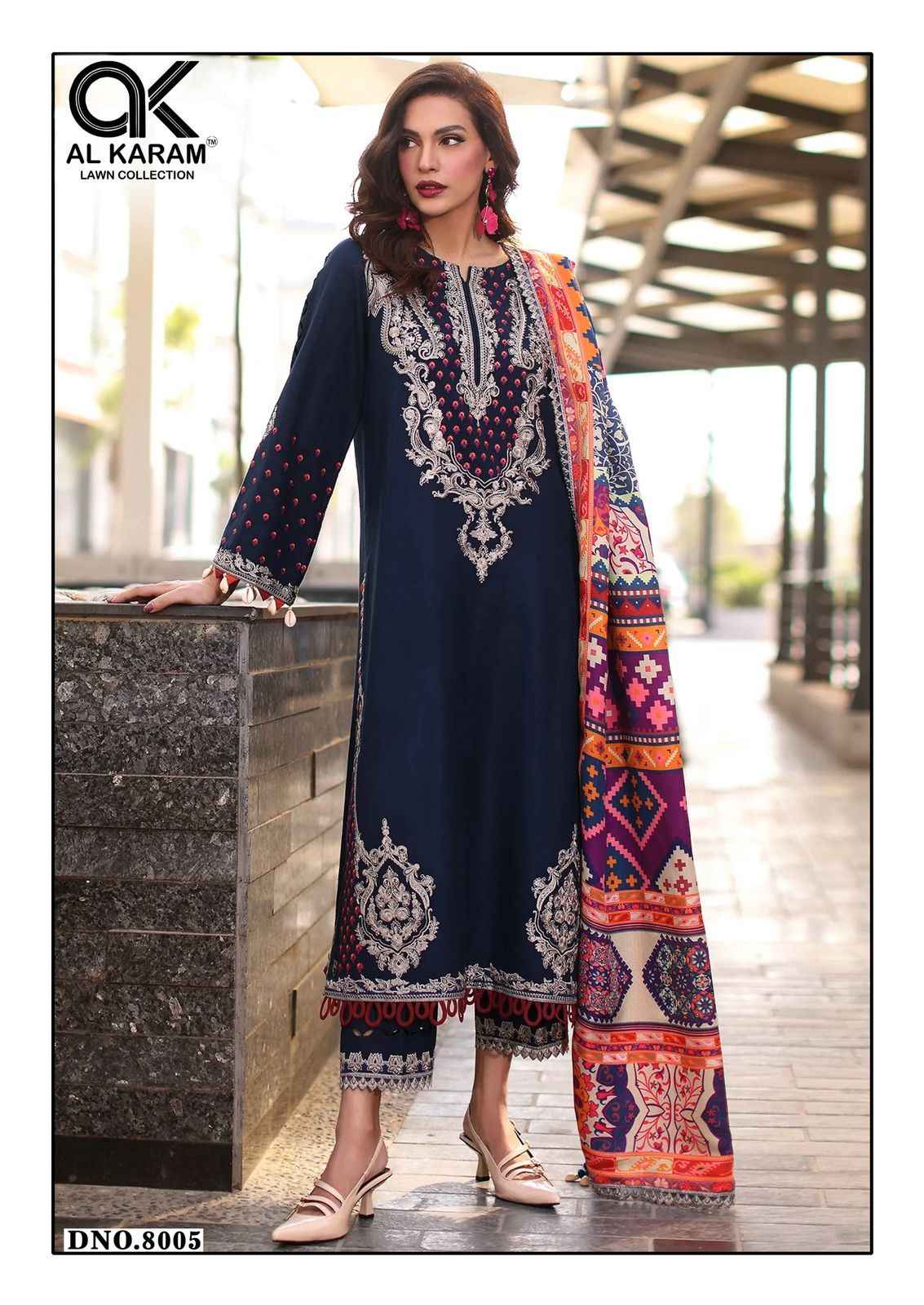 AL Karam Queens Court Vol 8 Cotton Dress Material 6 pcs Catalogue