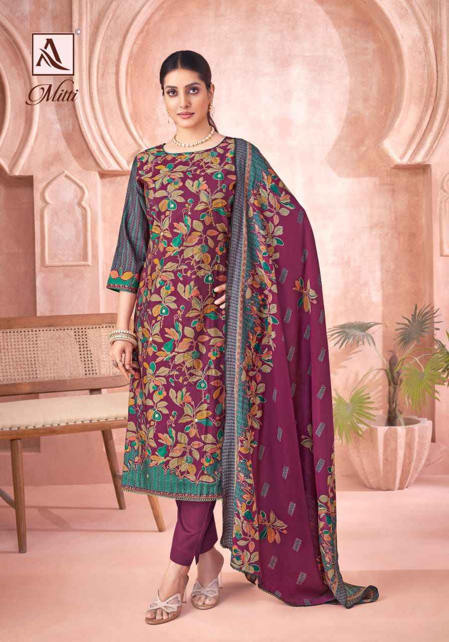Alok Mitti Mudaal Dress Material 6 pcs Catalogue