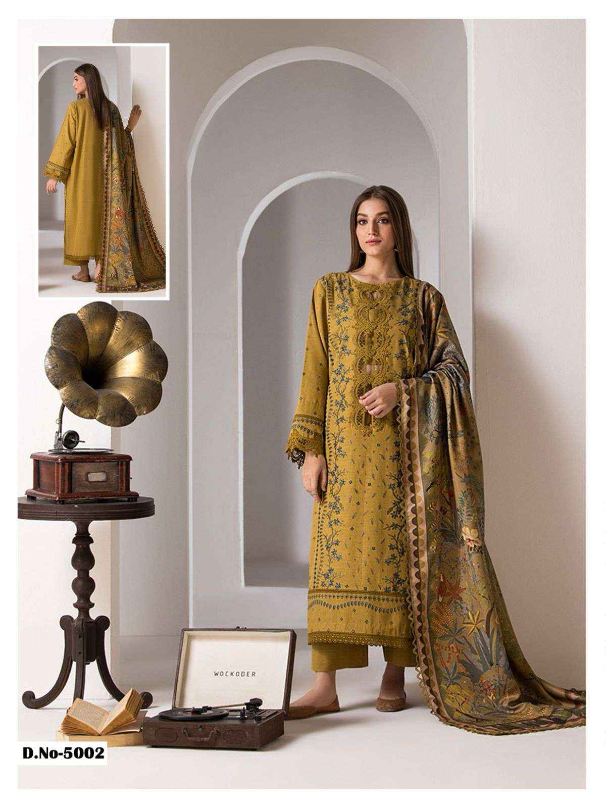 Asifa Nabeel Vol 5 Cotton Dress Material 6 pcs Catalogue