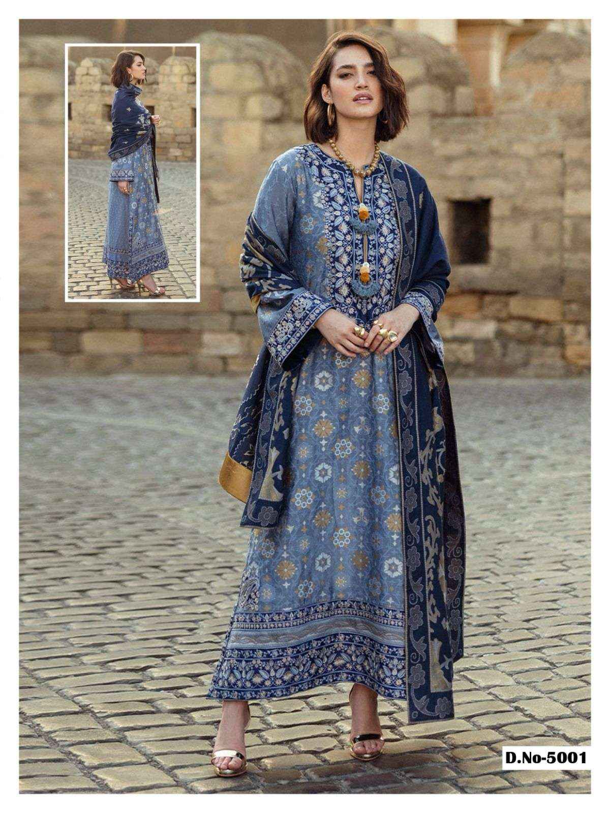 Asifa Nabeel Vol 5 Cotton Dress Material 6 pcs Catalogue