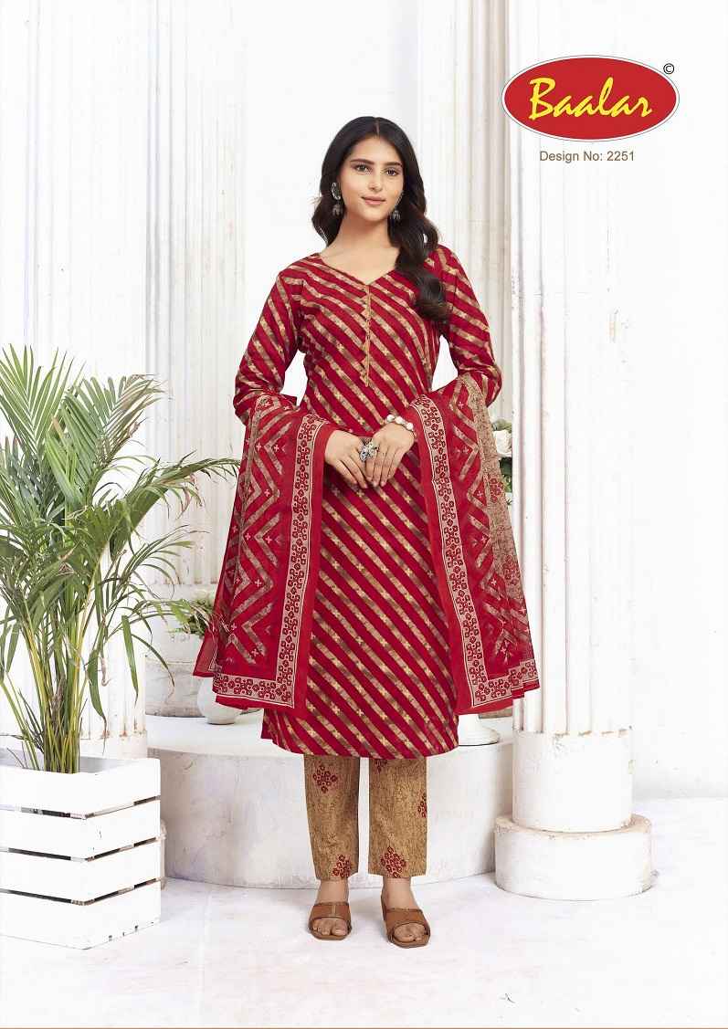 Baalar Zubeda Vol 22 Readymade Cotton Dress 15 pcs Catalogue