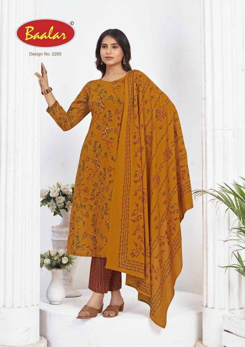 Baalar Zubeda Vol 22 Readymade Cotton Dress 15 pcs Catalogue