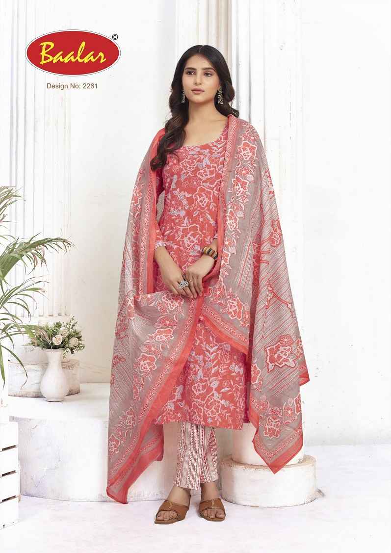 Baalar Zubeda Vol 22 Readymade Cotton Dress 15 pcs Catalogue