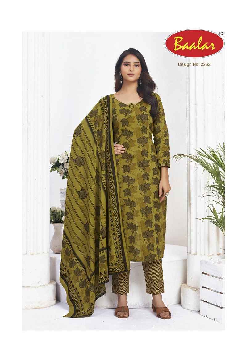 Baalar Zubeda Vol 22 Readymade Cotton Dress 15 pcs Catalogue