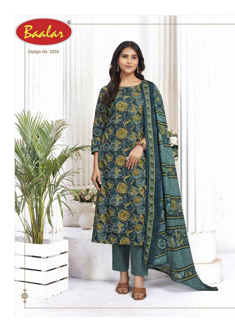 Baalar Zubeda Vol 22 Readymade Cotton Dress 15 pcs Catalogue