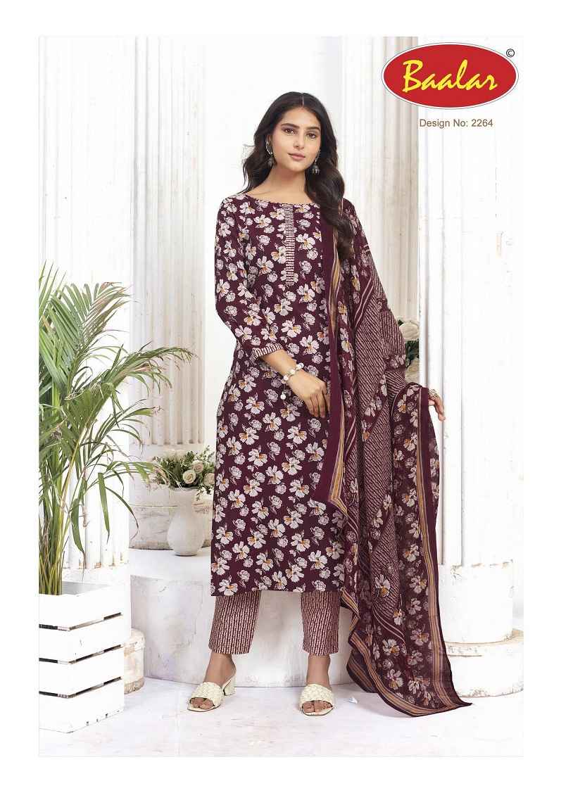 Baalar Zubeda Vol 22 Readymade Cotton Dress 15 pcs Catalogue