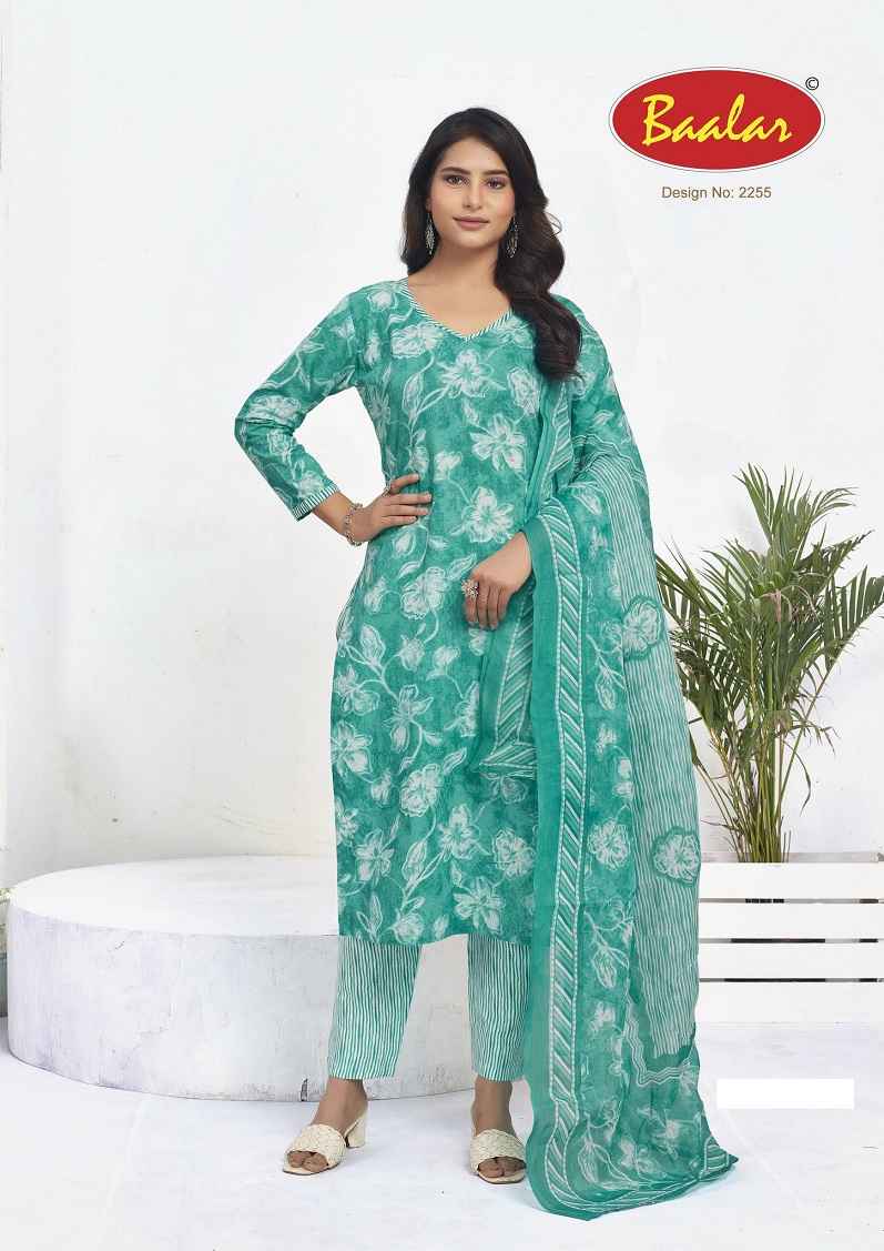 Baalar Zubeda Vol 22 Readymade Cotton Dress 15 pcs Catalogue