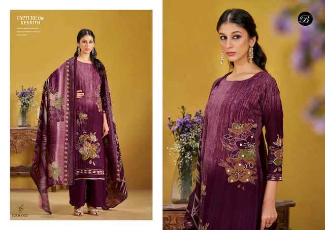 Belliza Lamhe Reloaded Viscouse Reyon Dress Material 6 pcs Catalogue