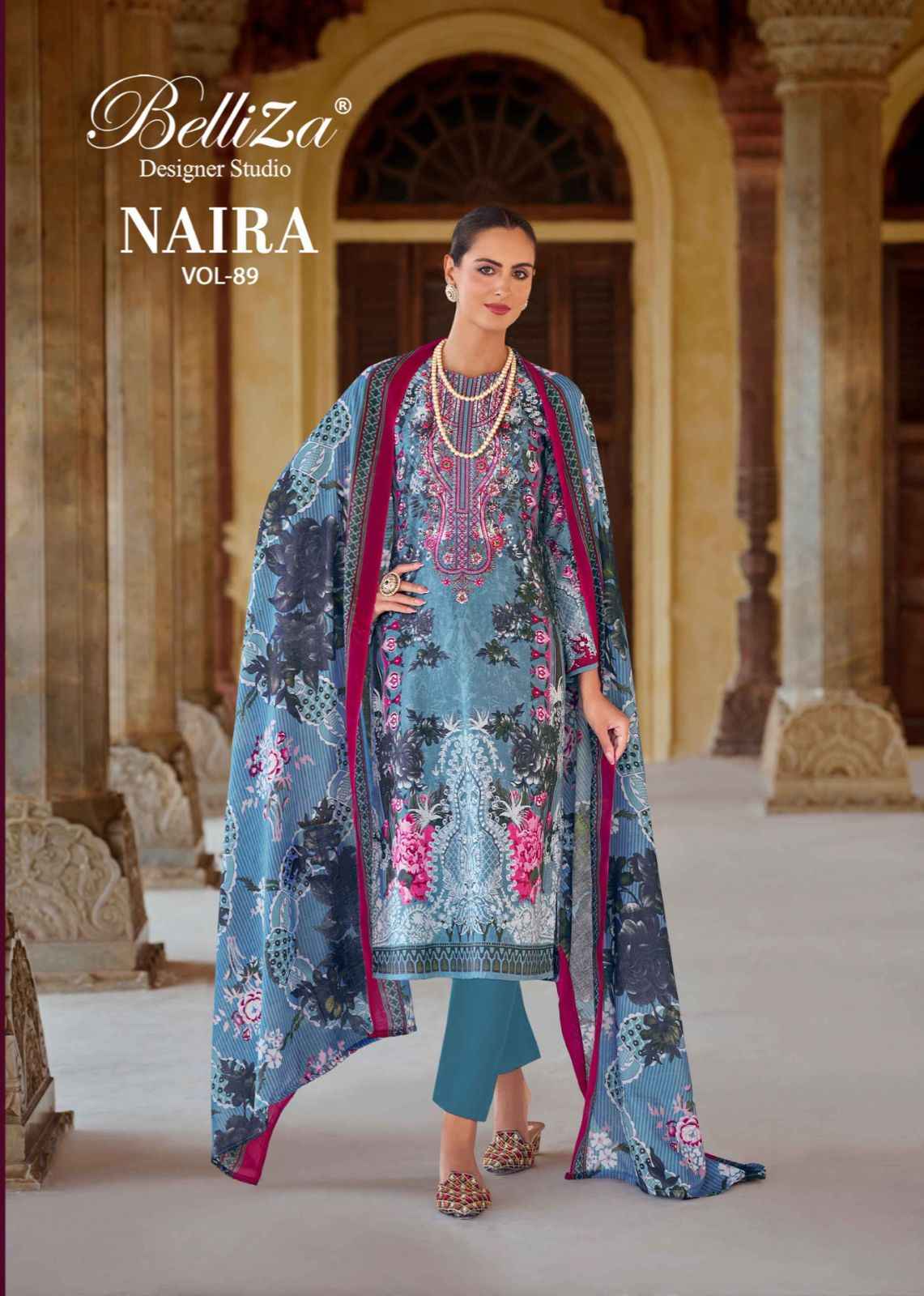 Belliza Naira Vol 89 Cotton Dress Material 8 pcs Cataloge