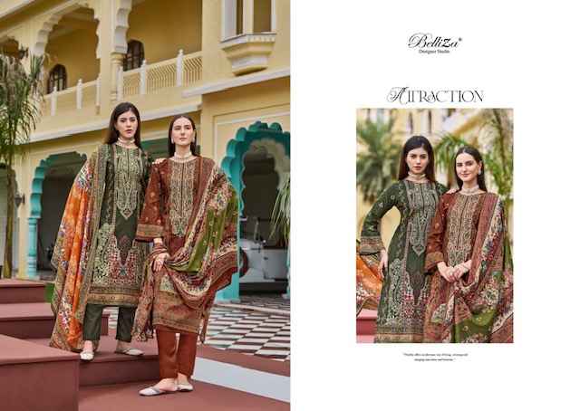 Belliza Naira Vol 90 Cotton Dress Material 8 pcs Cataloge